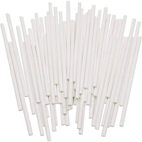 Firefly Hope 100Pcs Food-Grade Lollipop Sticks, Wooden Candy Pop Sticks for Homemade Desserts, Candies, Cake Pops & Party Treats5.9*0.11inch