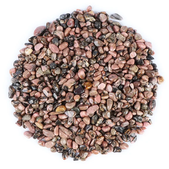 Firefly Hope 100g 5-9mm Assorted Irregular Shaped Quartz Crystal Chips, Crushed Tumbled Polished Decorative Rocks for Succulents, Aquarium, Betta Fish Tank Gravel, Vase Filler & DIY Crafts, S9