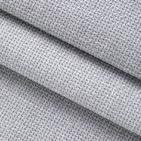 Firefly Hope 118"×57" Coarse Textured Thickened Linen Fabric, Breathable Durable Multi-Purpose Material for Home Furniture Upholstery & Handmade DIY Projects, Light Grey