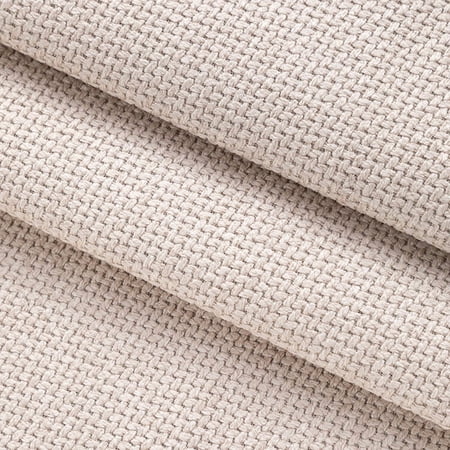Firefly Hope 118"×57" Coarse Textured Thickened Linen Fabric, Breathable Durable Multi-Purpose Material for Home Furniture Upholstery & Handmade DIY Projects, Beige