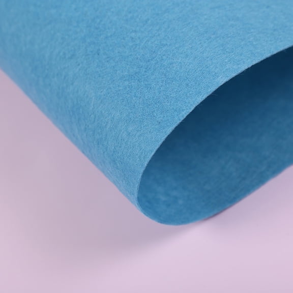 Firefly Hope 118x33 Inch Soft Woven Blue Craft Felt, 1mm Thick Acrylic Fabric Sheets Ideal for Craftwork, Sewing Patches & DIY Art Making