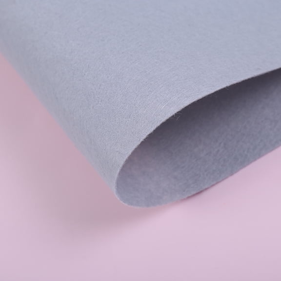 Firefly Hope 118x33 Inch Soft Woven Grey Craft Felt, 1mm Thick Acrylic Fabric Sheets Ideal for Craftwork, Sewing Patches & DIY Art Making