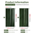 thumbnail image 1 of Firefly Hope 12-Sheet 9.7"×4.7" Stacked 3D Handmade Look Peel and Stick Backsplash, Waterproof Self-Adhesive Wall Tiles for Kitchen & Bathroom DIY Decor, Dark Green, 1 of 4