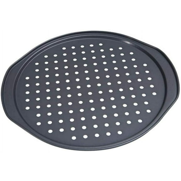 Firefly Hope 14 inch Professional Pizza Pan - Non-Stick Coating, Easy Clean, Perfect for Crispy Crusts
