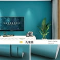 thumbnail image 1 of Firefly Hope 15.8"x118" Removable Peacock Blue Peel & Stick Wallpaper, Solid Color Self Adhesive Decorative Paper for Accent Walls, Cabinets & Drawers, 1 of 5