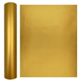 thumbnail image 1 of Firefly Hope 1Pcs 39.4x11.8 Inch Golden Matte Metallic Satin Adhesive Vinyl, Durable Permanent Craft Vinyl for Stickers, Home Decor & Custom Crafting, 1 of 5