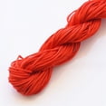 thumbnail image 1 of Firefly Hope 1mm Nylon Rattail Silk Satin Cord, Chinese Knotting & Macrame Beading Thread for DIY Bracelet Necklace Jewelry Craft String,Red, 1 of 5