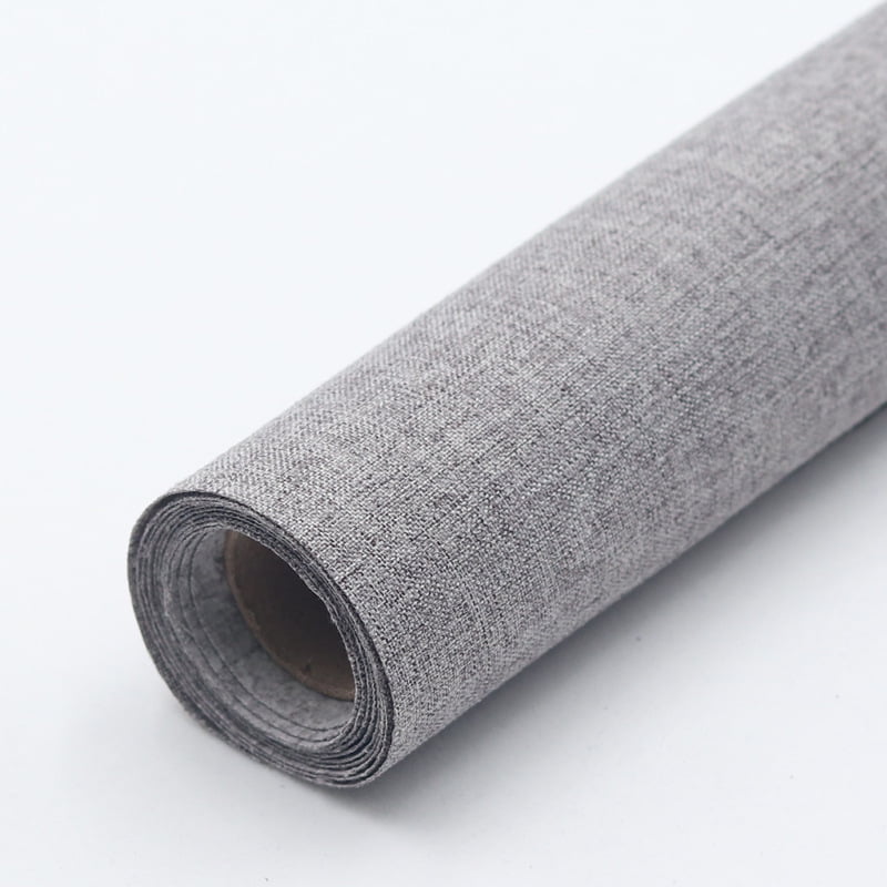 Firefly Hope 2 Pcs Self-Adhesive Fabric Repair Tape, 57*19.7in Patch for Shoes, Hand Bag, Sofa & Car Interior, Fine Linen Style, Grey
