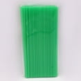 thumbnail image 1 of Firefly Hope 200 Pack 6mm Wide Assorted Colors Smoothie Straws, Disposable Thick Plastic Drinking Straws for Milkshakes, Smoothies & Beverages, Green, 1 of 5