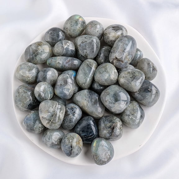 Firefly Hope 200g Natural Crystal Raw Stones 2-3cm, Large Polished Tumbled Rolling Stones, Aromatherapy Fragrance Diffuser Rocks for Home Decor & Ornamentation, A15