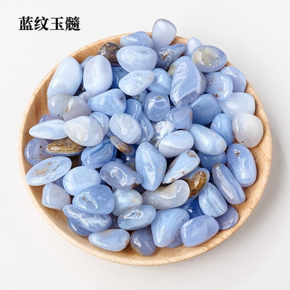 Firefly Hope 200g Natural Crystal Raw Stones 2-3cm, Large Polished Tumbled Rolling Stones, Aromatherapy Fragrance Diffuser Rocks for Home Decor & Ornamentation, A17