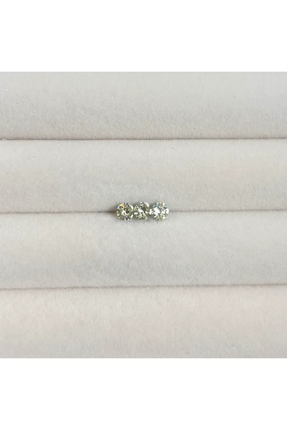 20G Threaded Flat Back EarringsHypoallergenic Flat Back Stud Earrings Surgical titanium steel Cubic Zirconia Tiny Earrings Cartilage Earring CZ Earrings 4mmLighr Yellow
