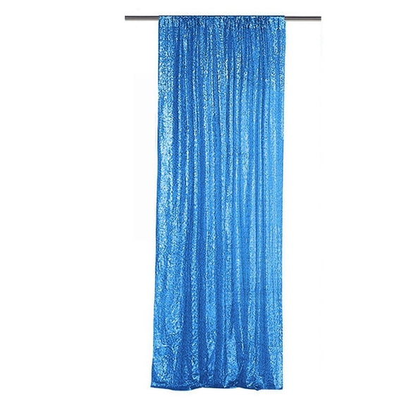Firefly Hope 23.6"W x 94.5"H Shimmering Lake Blue Sequin Backdrop 1 Pack, Sparkling Photo Background Drapes Ideal for Christmas Party, Wedding, Baby Shower & Event Stage Decoration
