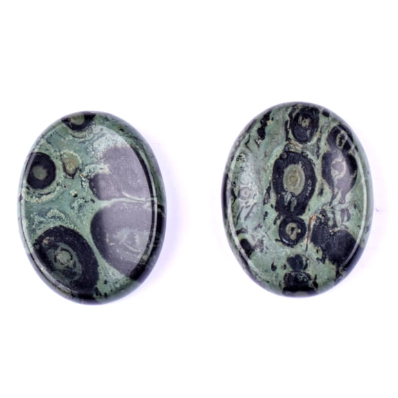 Firefly Hope 2PCS Hand Carved Thumb Worry Stone, Natural Healing Crystals Stone for Anxiety Relief, Meditation & Reiki Relaxation, S13