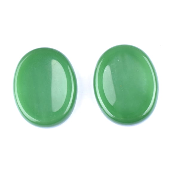 Firefly Hope 2PCS Hand Carved Thumb Worry Stone, Natural Healing Crystals Stone for Anxiety Relief, Meditation & Reiki Relaxation, S18