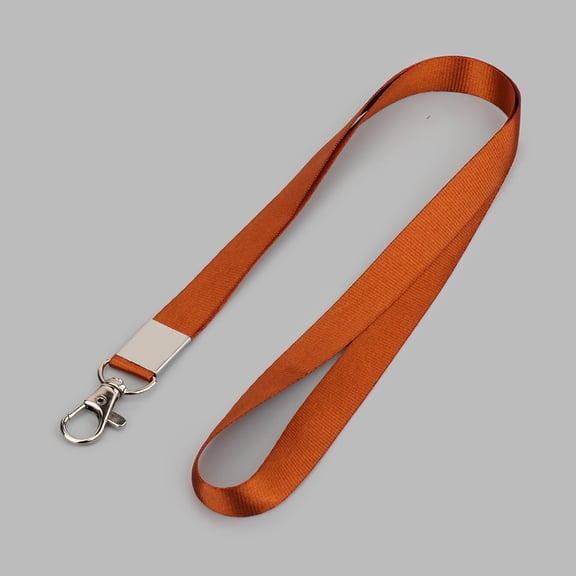 Firefly Hope 2PCS Neck Strap Lanyard Safety Metal Clip Badge Lanyard for Business Id Key ，Coffee