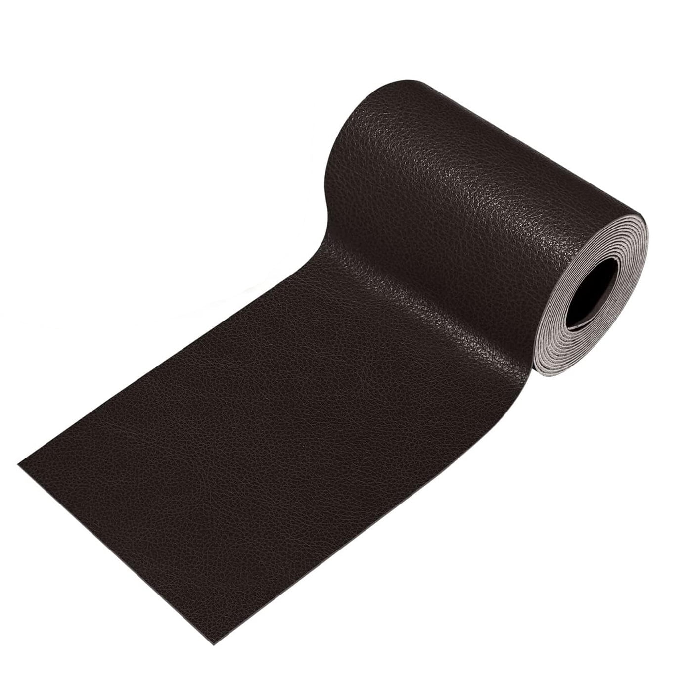 Firefly Hope 2Pcs Furniture Leather Repair Kit, 15.8"x63" Self-Adhesive Tape Patch, Ideal for Sofa Leather Repairs, Dark Coffee
