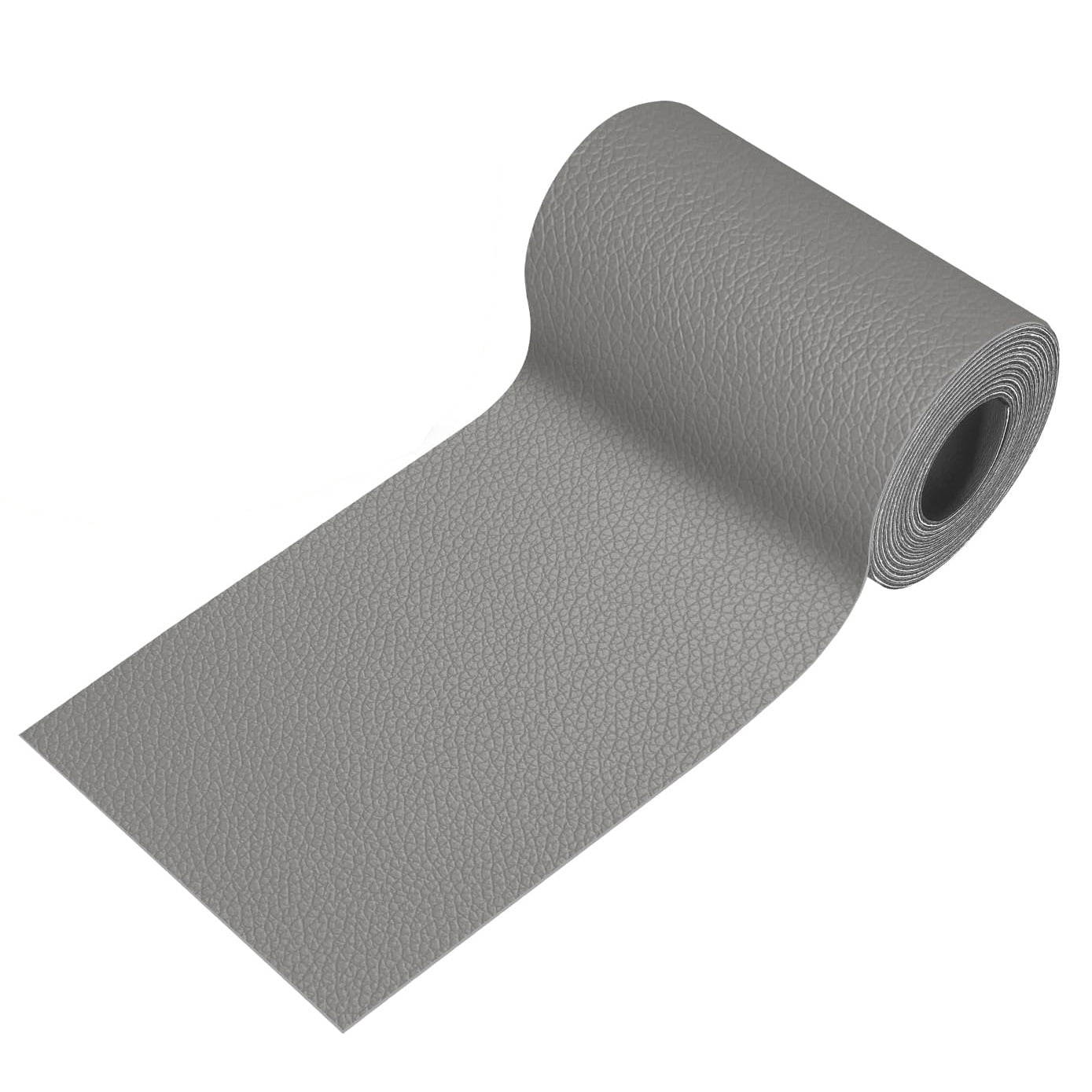 Firefly Hope 2Pcs Furniture Leather Repair Kit, 15.8"x63" Self-Adhesive Tape Patch, Ideal for Sofa Leather Repairs, Light Grey