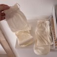 thumbnail image 1 of Firefly Hope 3 Pairs of Women's Bow - Ruffled Crew Socks: Soft, Breathable Cotton, Thin and Cute Ankle Frilly Socks，Beige, 1 of 2