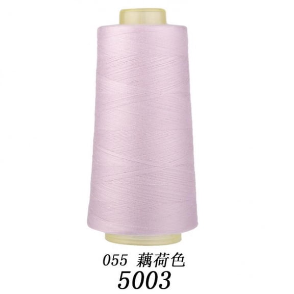 Firefly Hope 3000 Yards Light Pink Purple Polyester Sewing Thread, Smooth Durable All-Purpose Thread for Hand & Machine Sewing, Daily Household Sewing Supplies