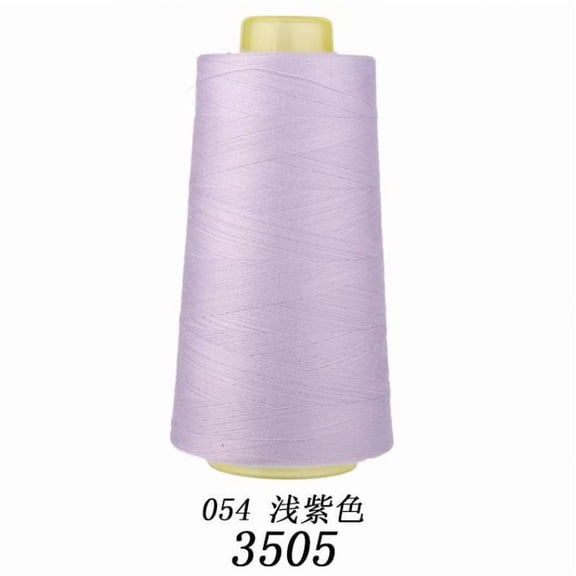 Firefly Hope 3000 Yards Light Purple Polyester Sewing Thread, Smooth Durable All-Purpose Thread for Hand & Machine Sewing, Daily Household Sewing Supplies