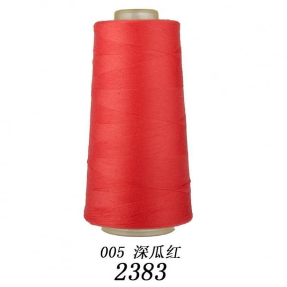 Firefly Hope 3000 Yards Light Red Polyester Sewing Thread, Smooth Durable All-Purpose Thread for Hand & Machine Sewing, Daily Household Sewing Supplies
