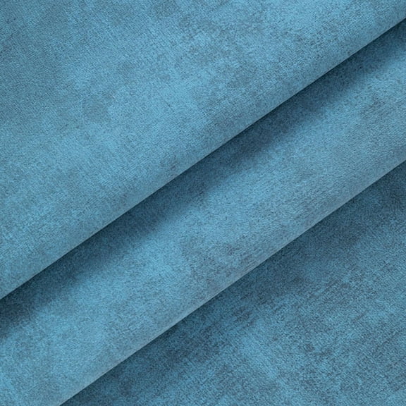 Firefly Hope 39.4"x47" Suede Upholstery Fabric, Soft Smooth Material for Sofa, Chairs, Pillows & Car Upholstery, Lake Blue