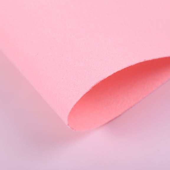 Firefly Hope 39.4x33 Inch Soft Woven Pink Craft Felt, 1mm Thick Acrylic Fabric Sheets Ideal for Craftwork, Sewing Patches & DIY Art Making