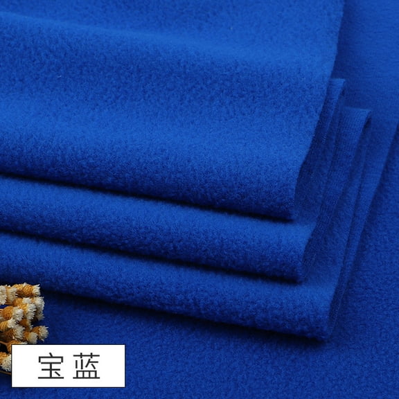 Firefly Hope 39.4x63 Inch Dark Blue Anti-Pill Polar Fleece Fabric, Soft Warm Cozy Material for Blankets, Apparel, DIY Sewing, Pet Beds & Craft Projects