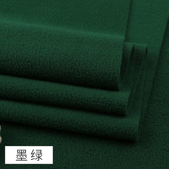 Firefly Hope 39.4x63 Inch Dark Green Anti-Pill Polar Fleece Fabric, Soft Warm Cozy Material for Blankets, Apparel, DIY Sewing, Pet Beds & Craft Projects