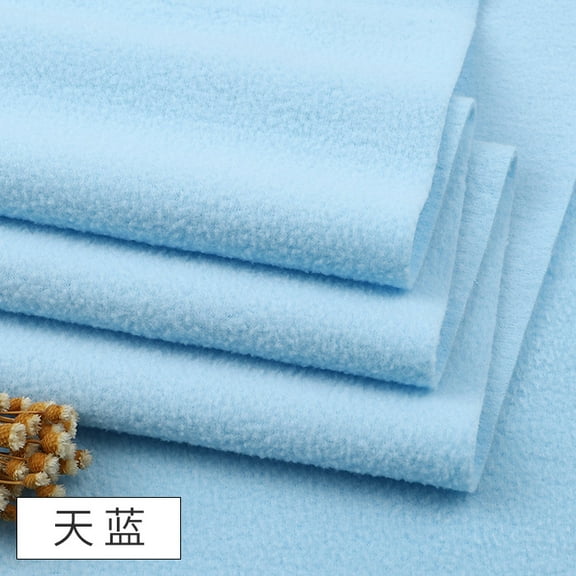 Firefly Hope 39.4x63 Inch Light Blue Anti-Pill Polar Fleece Fabric, Soft Warm Cozy Material for Blankets, Apparel, DIY Sewing, Pet Beds & Craft Projects