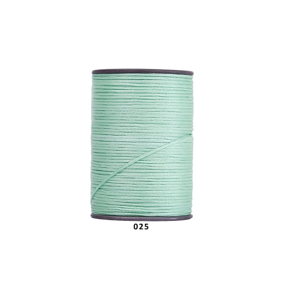 Firefly Hope 394 Ft 0.55mm Polyester Waxed Thread, Durable Stitching Thread for Leather Sewing, Bookbinding & Multi-Purpose DIY Craft Projects, Bright Green