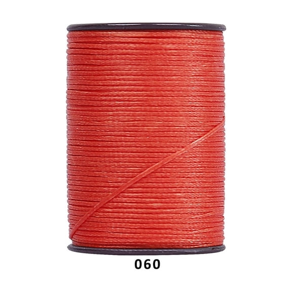 Firefly Hope 394 Ft 0.55mm Polyester Waxed Thread, Durable Stitching Thread for Leather Sewing, Bookbinding & Multi-Purpose DIY Craft Projects, Bright Red