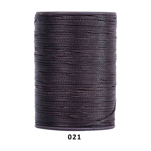 Firefly Hope 394 Ft 0.55mm Polyester Waxed Thread, Durable Stitching Thread for Leather Sewing, Bookbinding & Multi-Purpose DIY Craft Projects, Dark Coffee