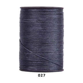 Firefly Hope 394 Ft 0.55mm Polyester Waxed Thread, Durable Stitching Thread for Leather Sewing, Bookbinding & Multi-Purpose DIY Craft Projects, Dark Grey