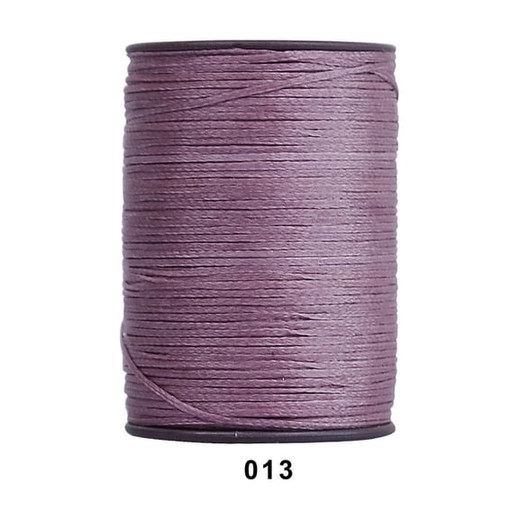 Firefly Hope 394 Ft 0.55mm Polyester Waxed Thread, Durable Stitching Thread for Leather Sewing, Bookbinding & Multi-Purpose DIY Craft Projects, Grape Purple