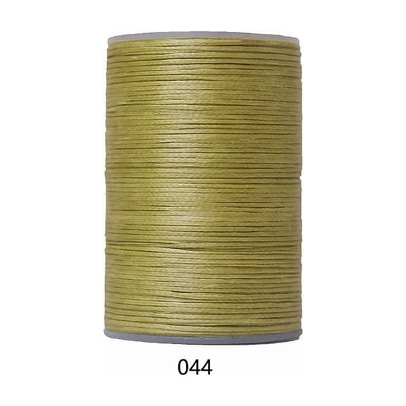 Firefly Hope 394 Ft 0.55mm Polyester Waxed Thread, Durable Stitching Thread for Leather Sewing, Bookbinding & Multi-Purpose DIY Craft Projects, Olive Green