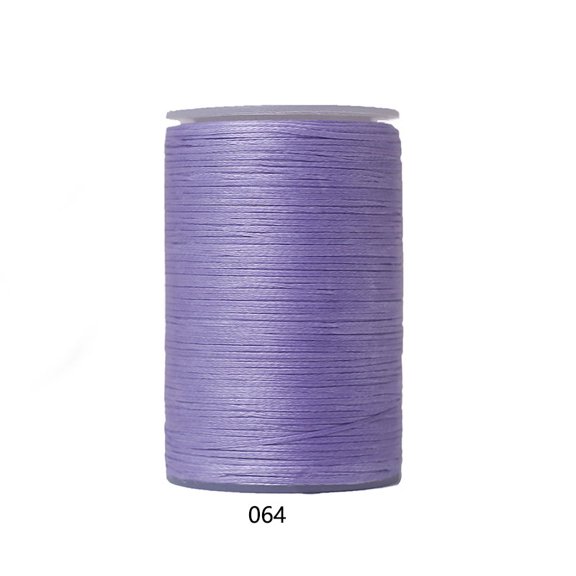 Firefly Hope 394 Ft 0.55mm Polyester Waxed Thread, Durable Stitching Thread for Leather Sewing, Bookbinding & Multi-Purpose DIY Craft Projects, Violet