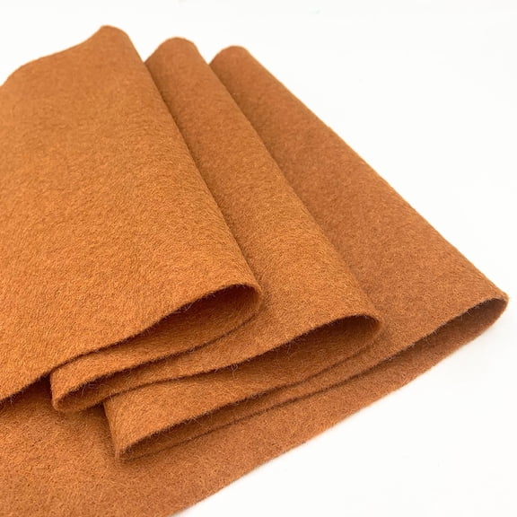 Firefly Hope 3Pcs Coffee Acrylic Craft Felt Fabric Sheet, 8 x 36 Inch 1.4mm Thick Soft Woven Felt for DIY Crafts, Sewing & Patchwork Projects