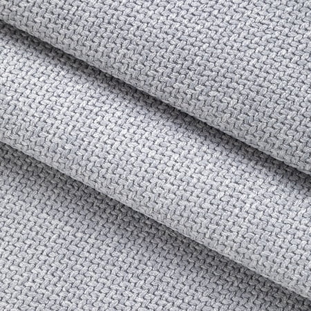 Firefly Hope 40"×57" Coarse Textured Thickened Linen Fabric, Breathable Durable Multi-Purpose Material for Home Furniture Upholstery & Handmade DIY Projects, Light Grey