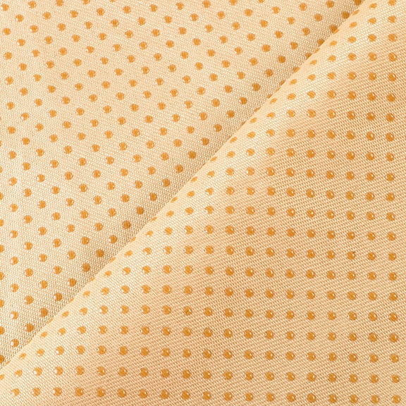 Firefly Hope 60x40 Inch Antislip Rubber Dotted Fabric, Washable Reusable Non-Slip Backing Cloth for Tufting Carpets & Punch Needle Crafts, Light Orange