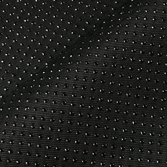 Firefly Hope 60x40 Inch Antislip Rubber Dotted Fabric, Washable Reusable Non-Slip Backing Cloth for Tufting Carpets & Punch Needle Crafts, Black