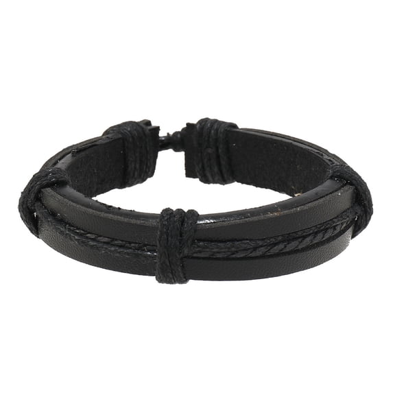 Firefly Hope Adjustable Braided Leather Cuff Bracelets for Women & Men, Stylish Handmade Wristband, Perfect Daily Wear Casual Jewelry, C27
