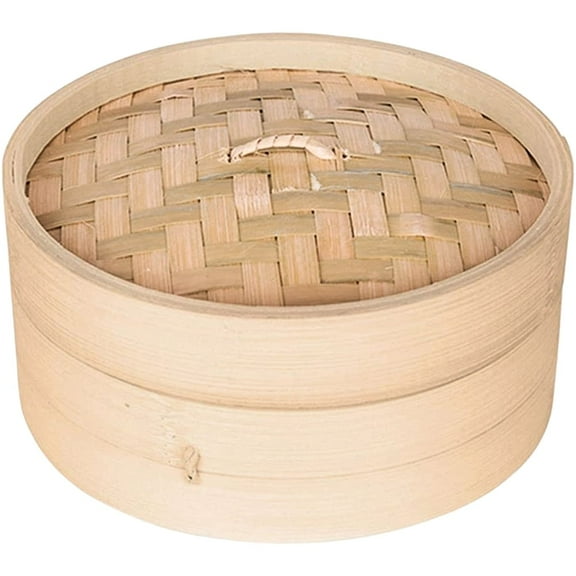 Firefly Hope Bamboo Steamer Dumpling Steaming Pot Garer Seafood Tools Organic Vegetables7.09in