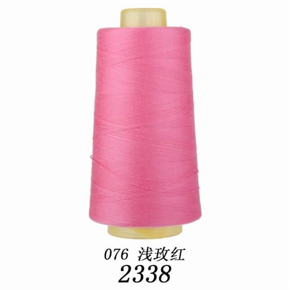 Firefly Hope Dark Pink Polyester Sewing Thread 3000 Yards, Durable All-Purpose Thread for Household Hand & Machine Sewing Applications