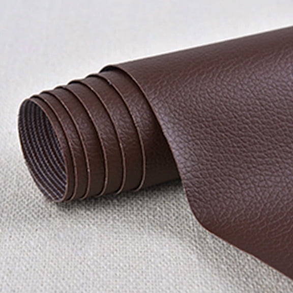 Firefly Hope Extra-Large Self-Adhesive Leather Repair Patch (11.8X9.8 Inch) Multi-Scene Tape, Decor-Safe for Sofas, Car Seats, Handbags, Home/Hotel Walls, 1 Sheets, Dark Brown