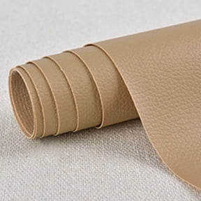 Firefly Hope Extra-Large Self-Adhesive Leather Repair Patch (23.6X9.8 Inch) Multi-Scene Tape, Decor-Safe for Sofas, Car Seats, Handbags, Home/Hotel Walls, 1 Sheets, Khaki