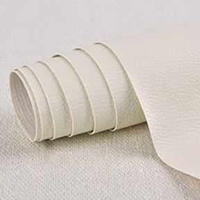 Firefly Hope Extra-Large Self-Adhesive Leather Repair Patch (23.6X9.8 Inch) Multi-Scene Tape, Decor-Safe for Sofas, Car Seats, Handbags, Home/Hotel Walls, 1 Sheets, Creamy White