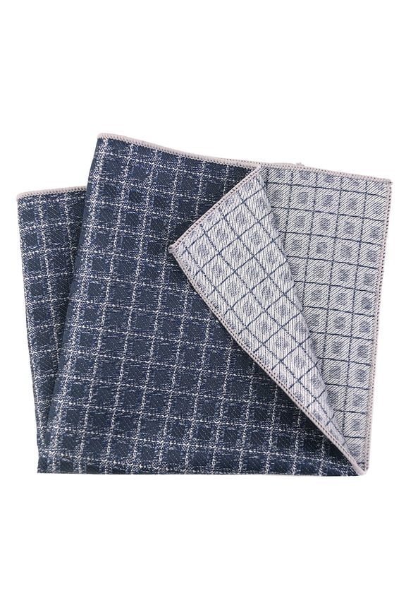Men's Suit Pocket Square Dots Handkerchief-10*10inchB07