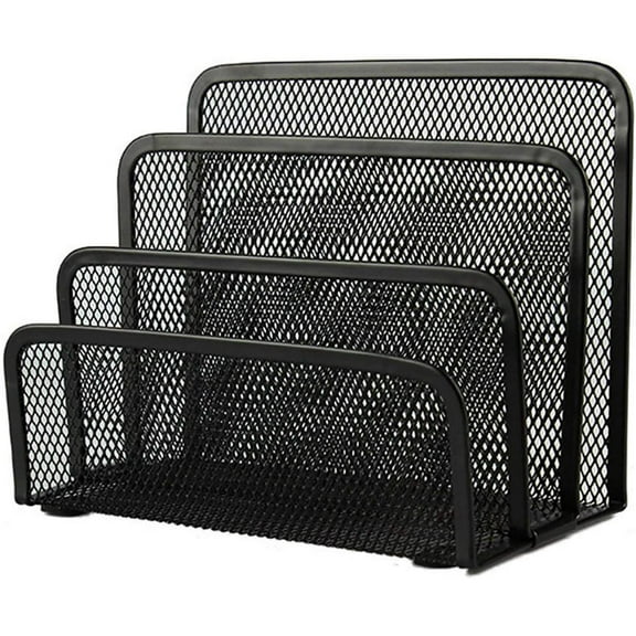 Firefly Hope Multipurpose Desktop Organizer - 3-Tier Mesh Basket, Ideal for Office & Home Use